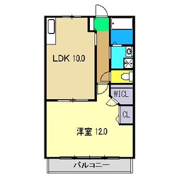 パルティールYの物件間取画像